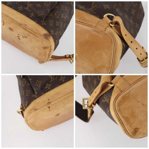 LOUIS VUITTON Monogram Montsouris GM Backpack M51135 LV Auth BA6427 - Picture 14 of 16